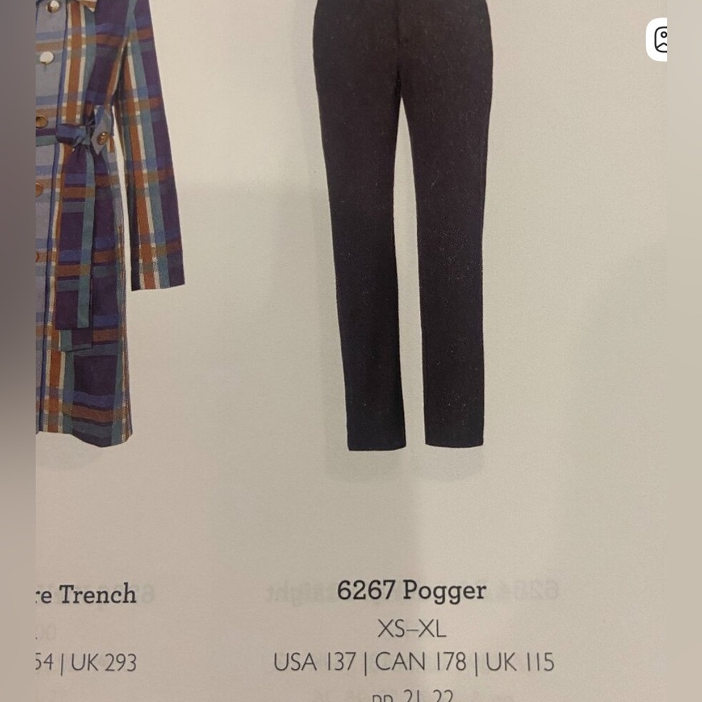 CAbi Pogger Spring 2023 Straight Leg Travel Pants In Black Style Number 6267 - Picture 2 of 8